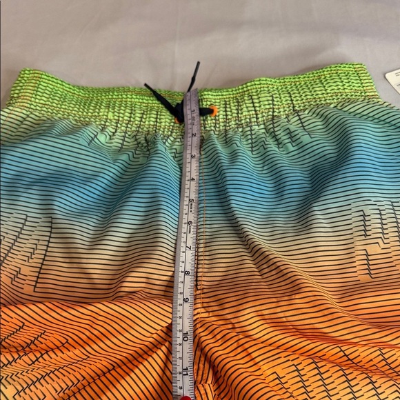 Puma Multicolor Striped Lined Swim Trunks Shorts Boys Size XL - Picture 12 of 13